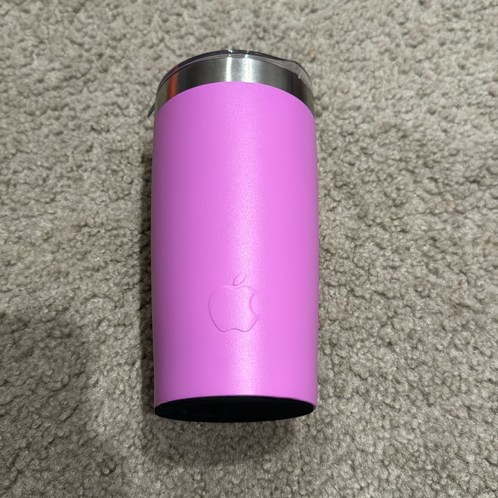 Purple Apple coffee tumbler 